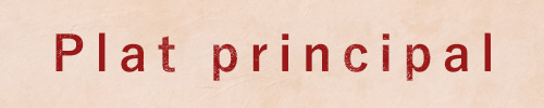Plat principal
